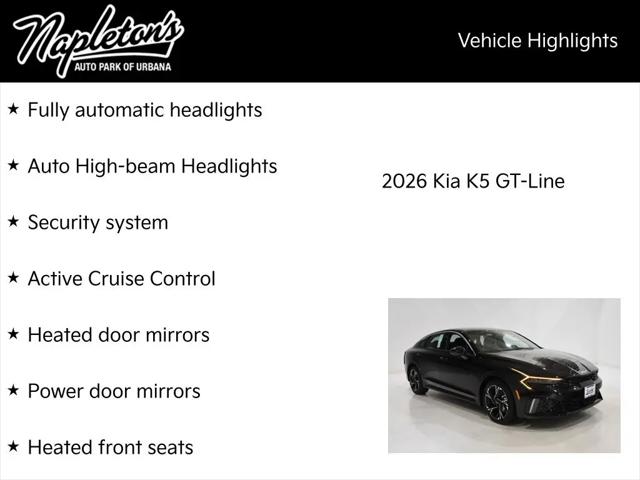 2026 Kia K5 GT-Line AWD