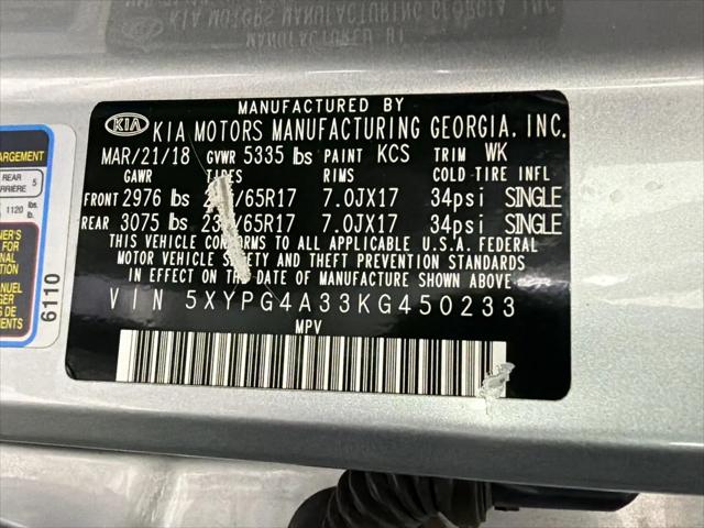 2019 Kia Sorento 2.4L L