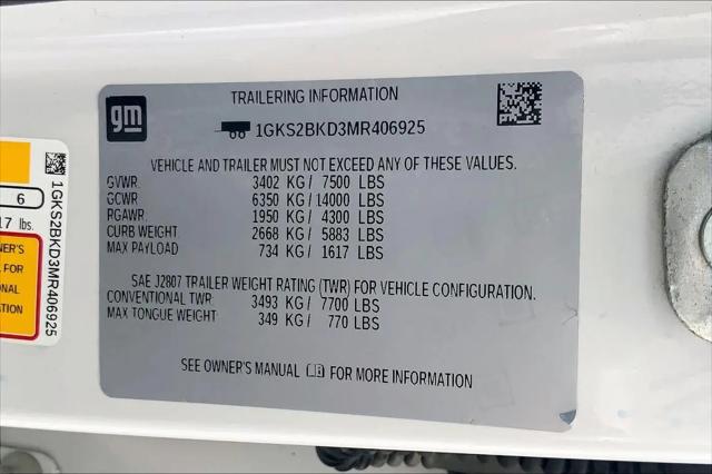 2021 GMC Yukon 4WD SLT