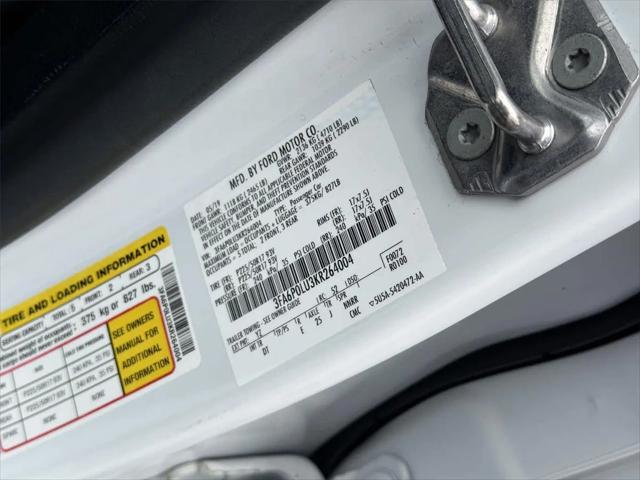 2019 Ford Fusion Hybrid SE