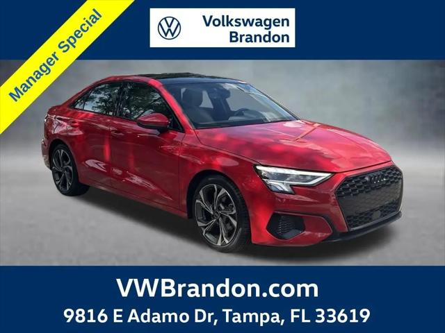 2023 Audi A3 Premium Plus 40 TFSI Front-Wheel Drive S tronic for sale in Tampa, FL