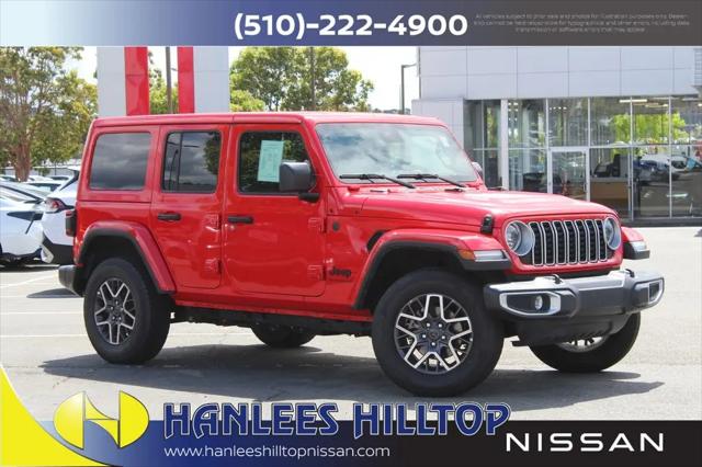 2025 Jeep Wrangler 4-Door Sahara 4x4 for sale in Richmond, CA