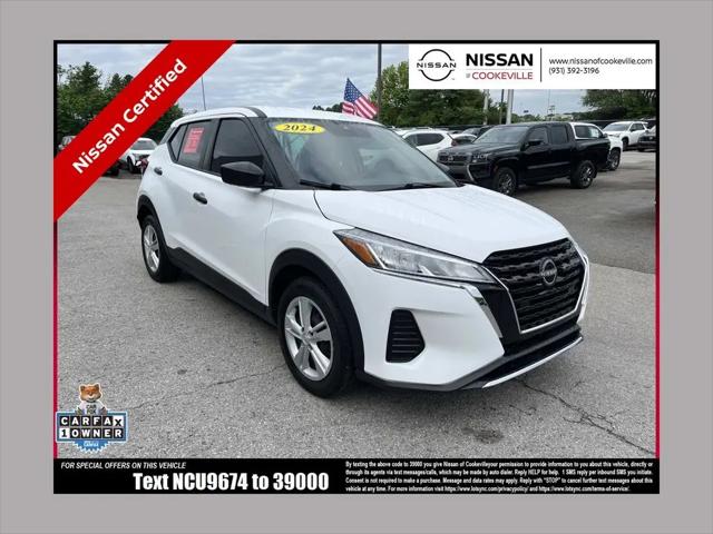 2024 Nissan Kicks S Xtronic CVT for sale in Cookeville, TN