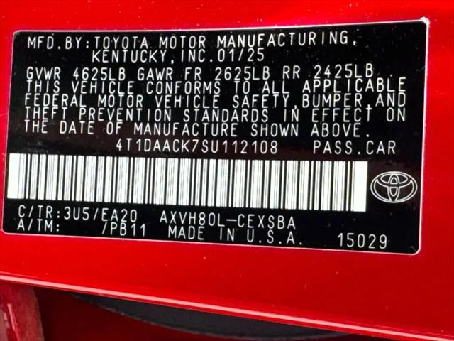2025 Toyota Camry SE