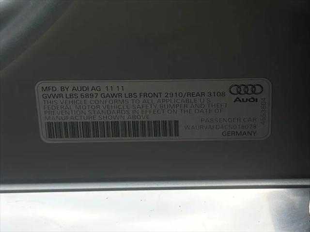 2012 Audi A8 L 4.2