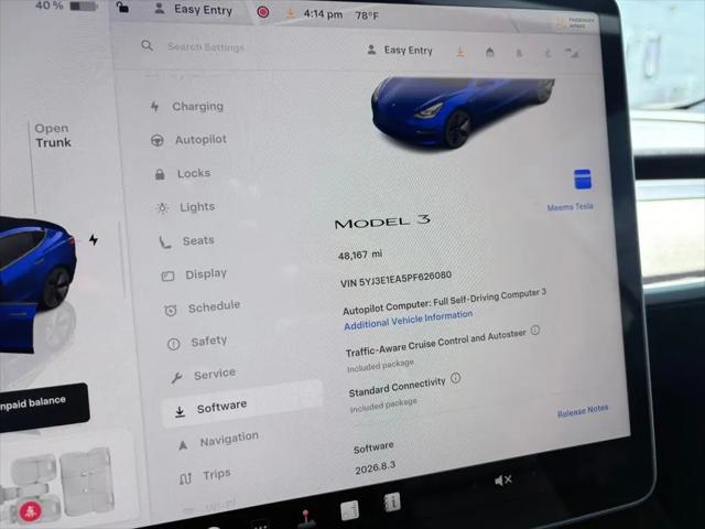 2023 Tesla Model 3 Rear-Wheel Drive