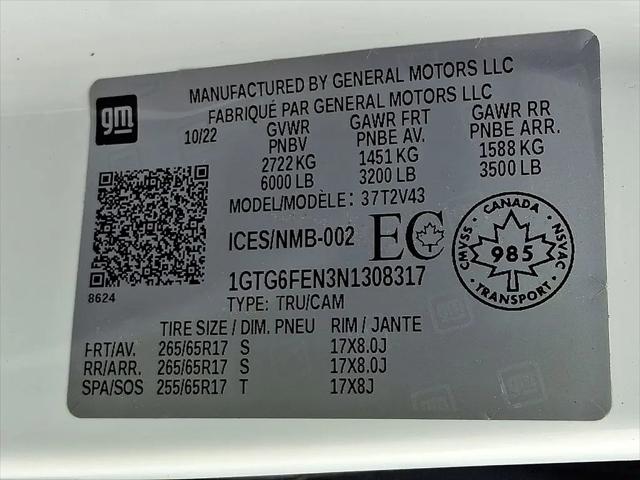 2022 GMC Canyon AT4 w/Leather