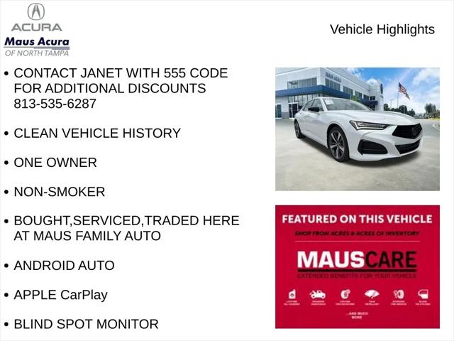 2024 Acura TLX Technology Package
