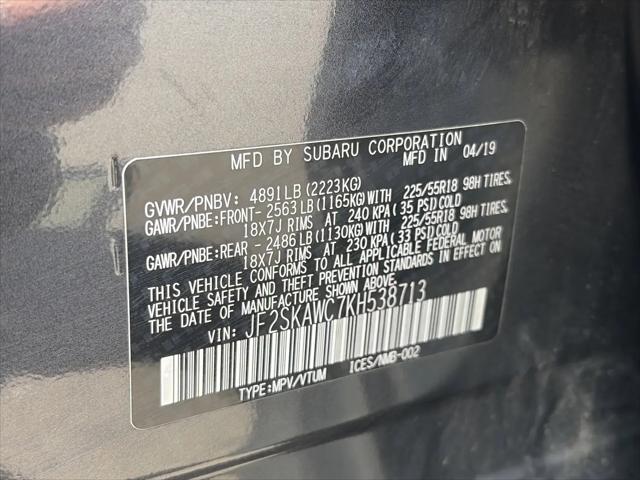 2019 Subaru Forester Touring
