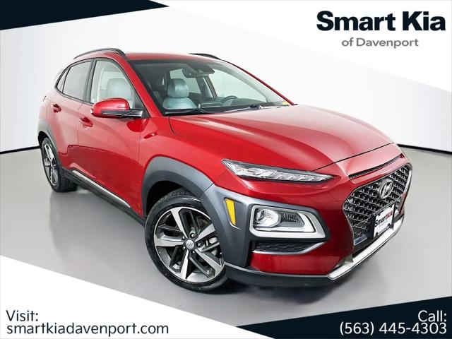 2021 Hyundai Kona Limited for sale in Davenport, IA