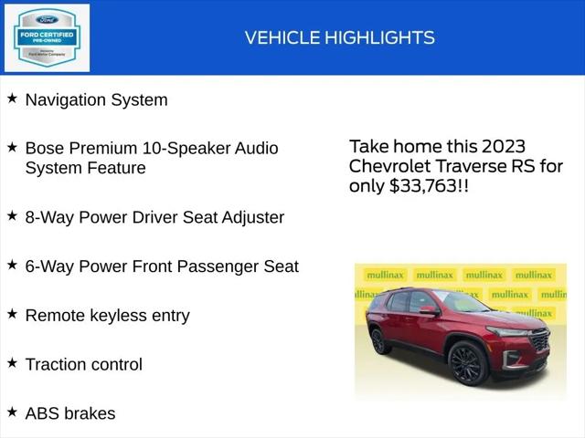 2023 Chevrolet Traverse FWD RS