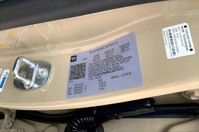 2022 GMC Canyon 4WD Crew Cab Short Box AT4 - Leather