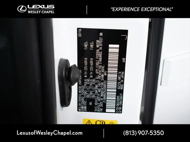 2016 Lexus NX 200t F Sport