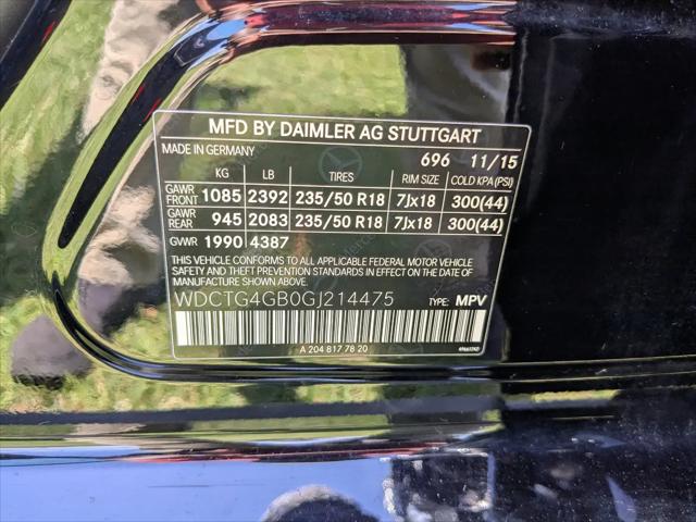 2016 Mercedes-Benz GLA-CLASS GLA 250 4MATIC