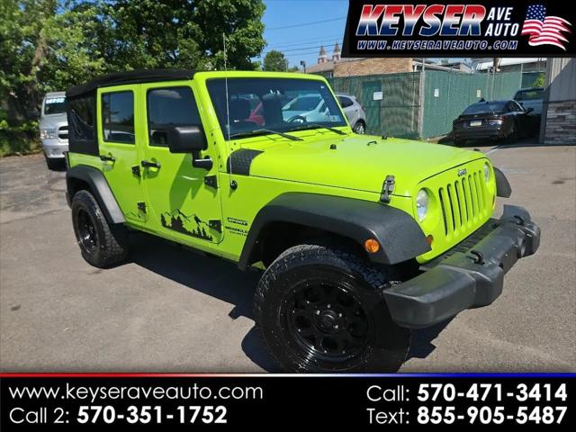 2012 Jeep Wrangler Unlimited Sport for sale in Moosic, PA