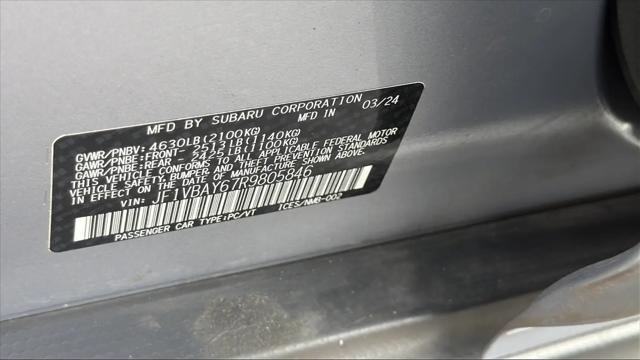 2024 Subaru WRX TR