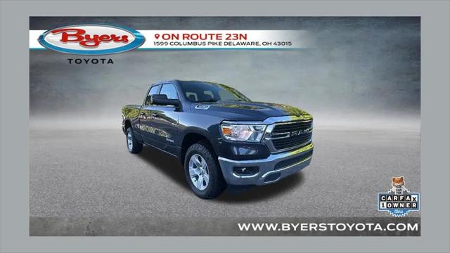 2021 Ram 1500 Big Horn Quad Cab 4x4 6'4" Box for sale near Delaware, OH