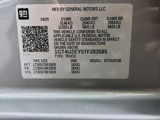 2026 GMC Sierra 2500HD Crew Cab, Standard Bed, AT4X, 4WD