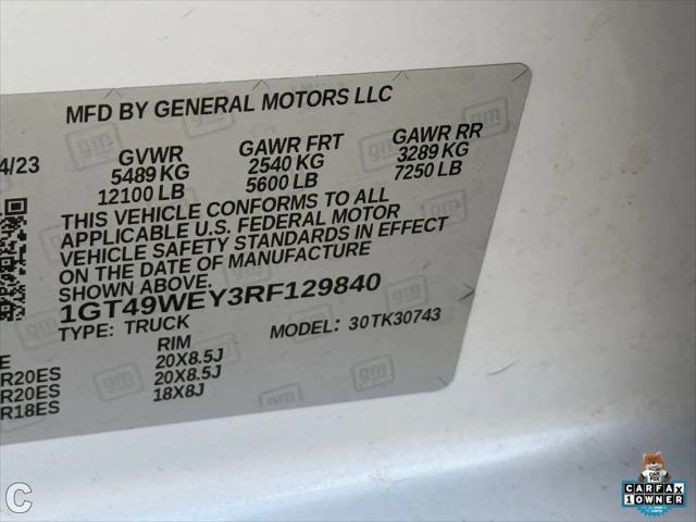 2024 GMC Sierra 3500HD 4WD Crew Cab Standard Bed Denali