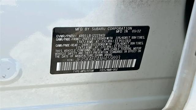 2022 Subaru Forester Premium