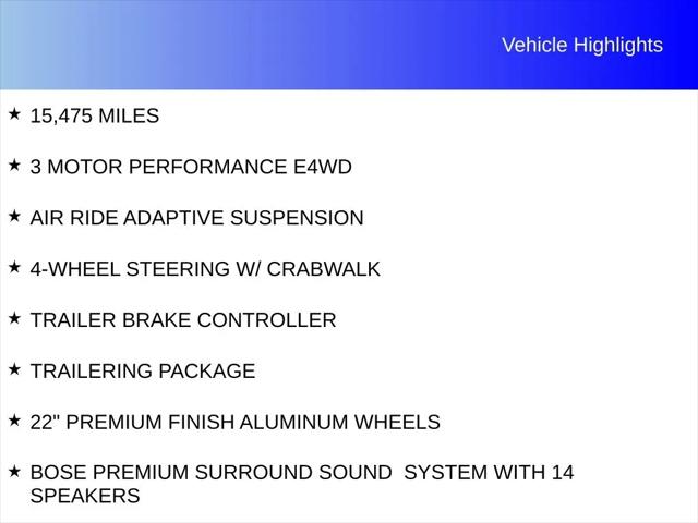 2025 GMC HUMMER EV e4WD 3X