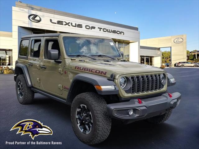 2025 Jeep Wrangler 4-Door Rubicon 4x4 for sale in Towson, MD
