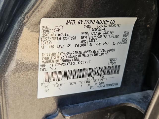 2016 Ford F-250 XLT