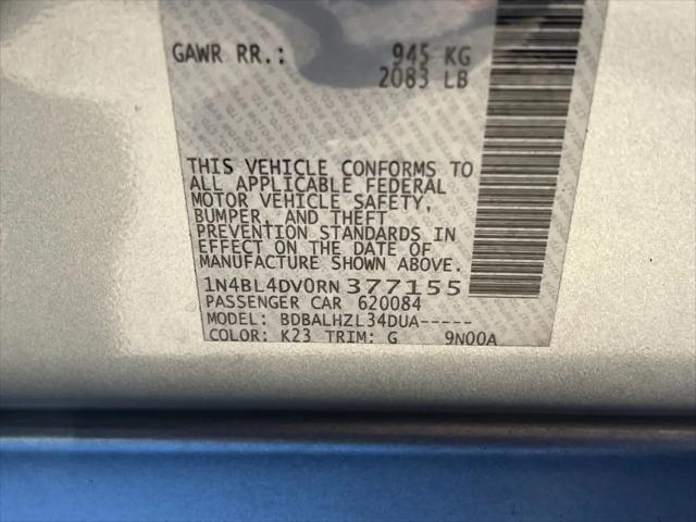 2024 Nissan Altima SV FWD
