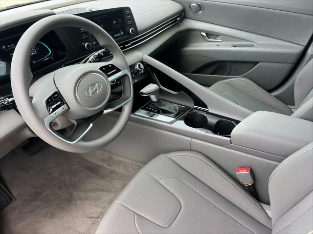 2026 Hyundai Elantra Hybrid Blue