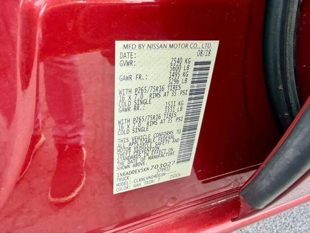2019 Nissan Frontier PRO-4X