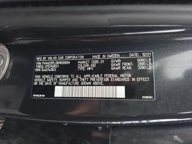 2022 Volvo XC90 T6 Inscription 7 Passenger