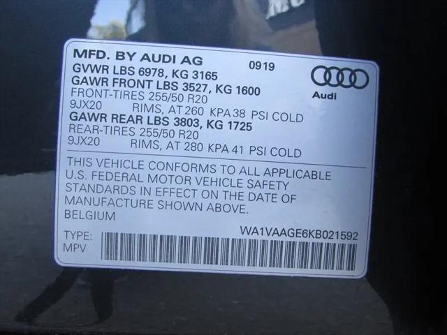 2019 Audi e-tron Premium Plus