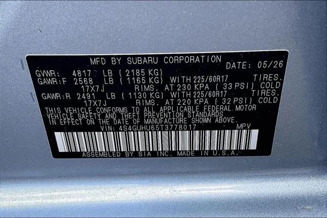 2026 Subaru Crosstrek Wilderness