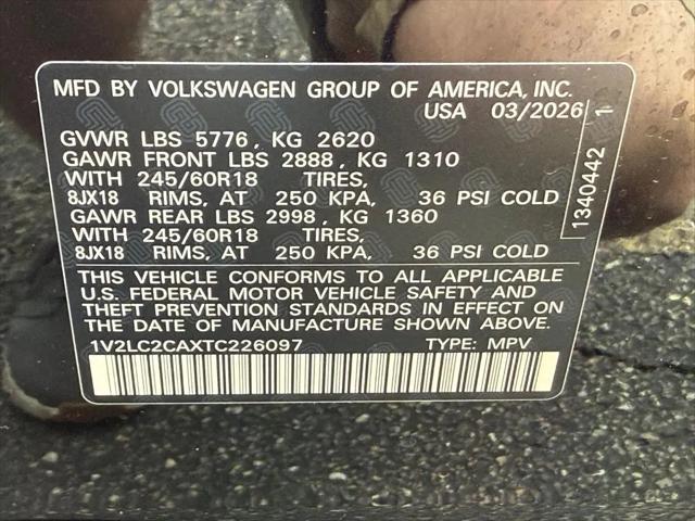 2026 Volkswagen Atlas Cross Sport SE