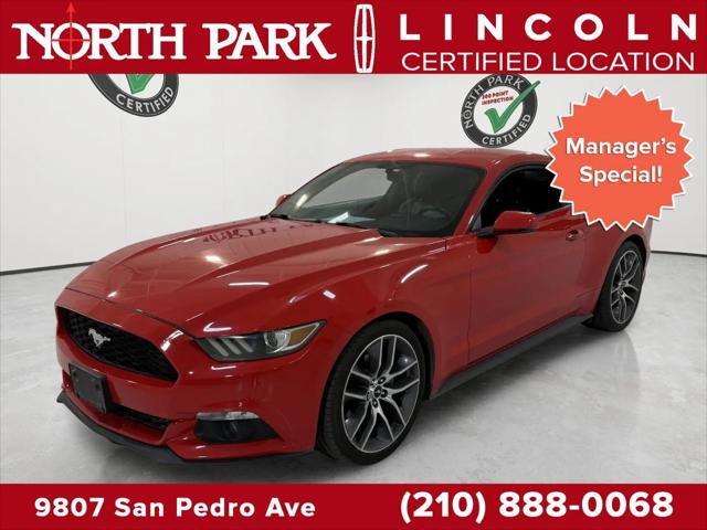 2015 Ford Mustang EcoBoost for sale in San Antonio, TX