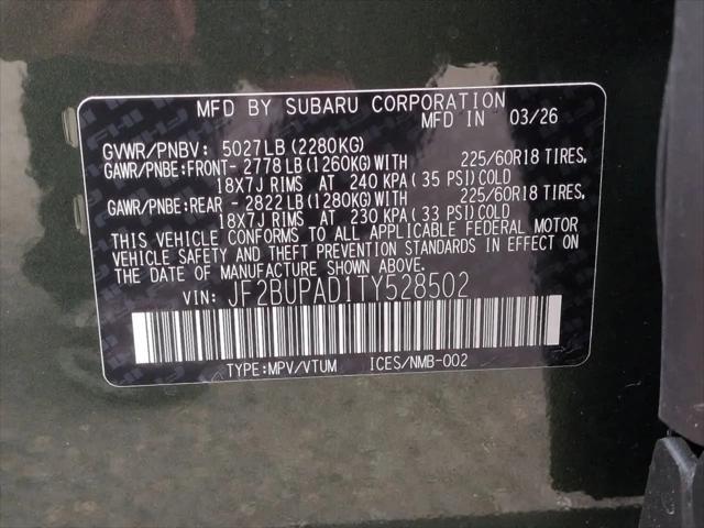 2026 Subaru Outback Premium