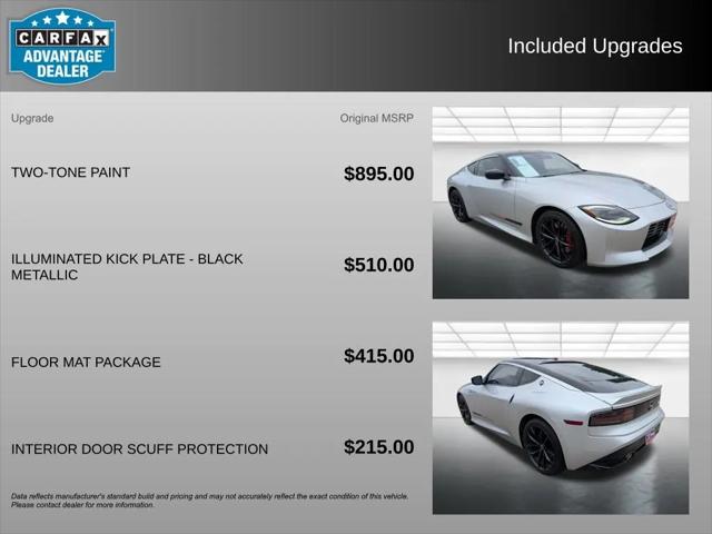 2025 Nissan Z Performance Manual Transmission