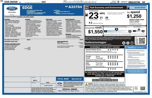 2022 Ford Edge Titanium