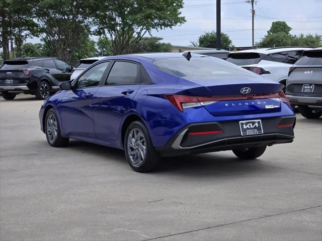2024 Hyundai Elantra Hybrid Blue