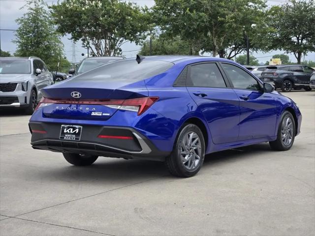 2024 Hyundai Elantra Hybrid Blue