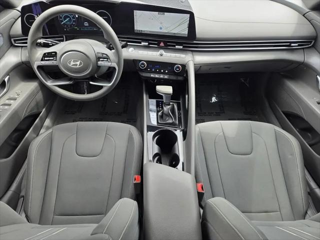 2024 Hyundai Elantra Hybrid Blue