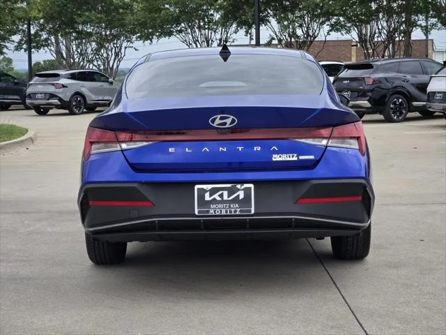 2024 Hyundai Elantra Hybrid Blue