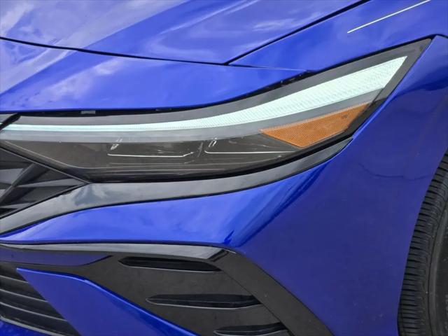 2024 Hyundai Elantra Hybrid Blue