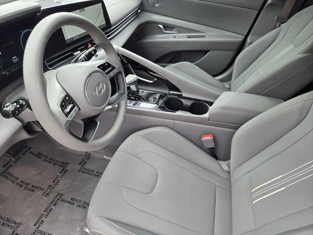 2024 Hyundai Elantra Hybrid Blue