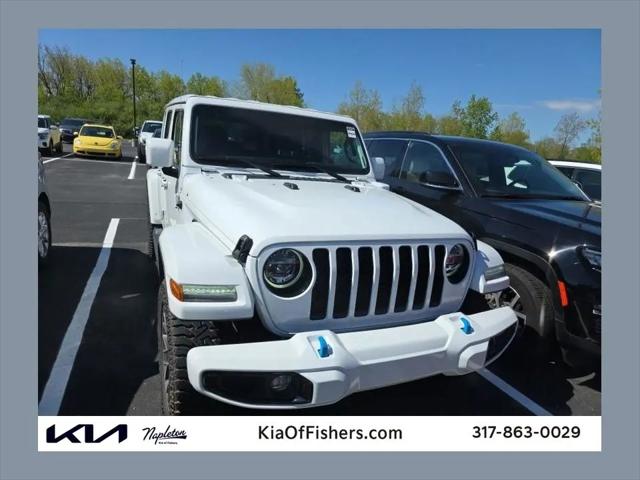 2022 Jeep Wrangler 4xe Unlimited High Altitude 4x4 for sale in Fisher, IN