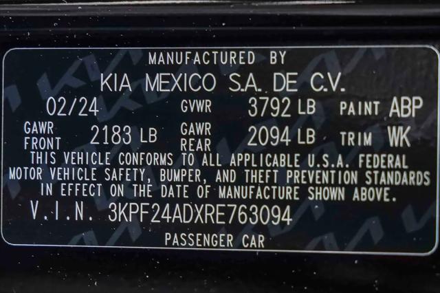 2024 Kia Forte LXS