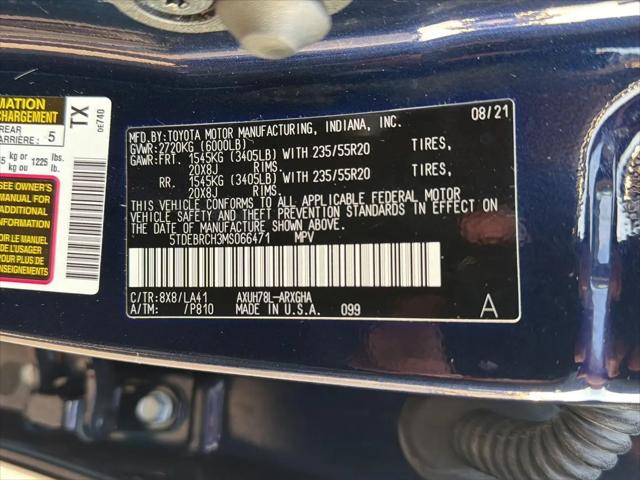 2021 Toyota Highlander Hybrid Platinum