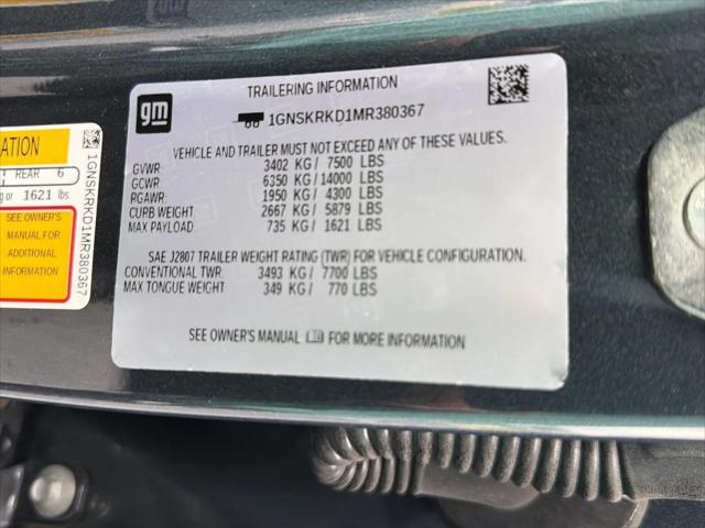 2021 Chevrolet Tahoe 4WD RST