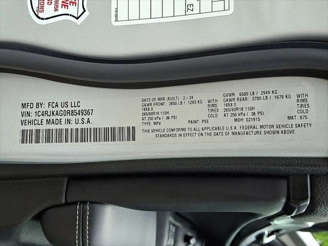 2024 Jeep Grand Cherokee L Altitude 4x4