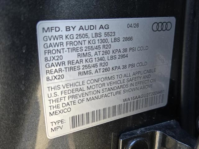 2026 Audi Q5 Premium Plus TFSI quattro S tronic